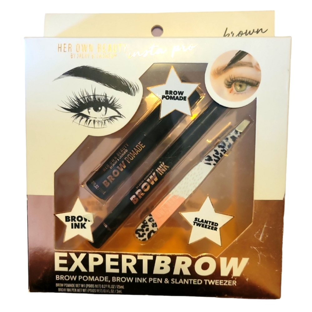 her own beauty by jacky and lauren Expert brow
